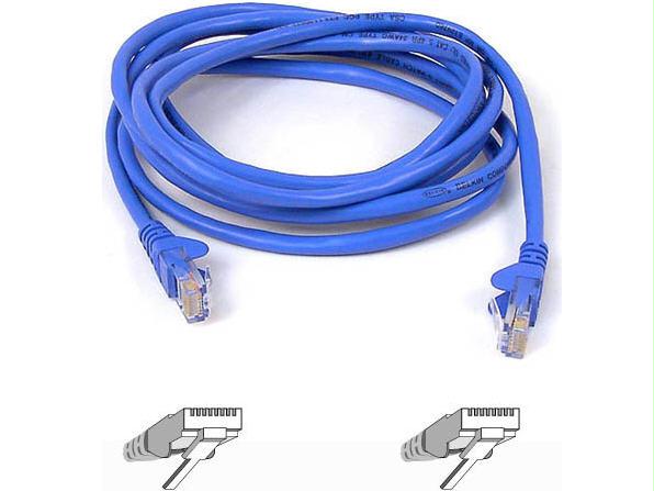 Belkin International Inc Patch Cable - Rj-45 (m) - 15 Ft - Utp ( Cat 6 ) - Blue