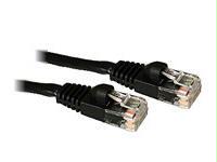 C2g 25ft Cat5e Snagless Unshielded (utp) Ethernet Network Patch Cable - Black