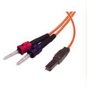 Legrand Dat C2g 2m Mtrj-st 62.5/125 Om1 Duplex Multimode Pvc Fiber Optic Cable - Orange