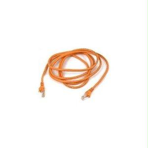 Belkin International Inc 10ft Cat6 Snagless Patch Cable, Utp, Orange Pvc Jacket, 23awg, 50 Micron, Gold P
