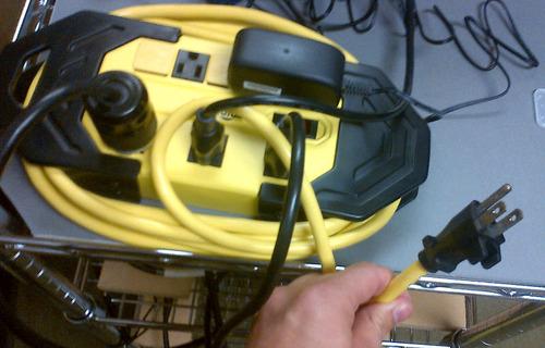 Tripp Lite Safety Power Strip 120v 5-15r 8 Outlet Metal 15feet Cord Osha