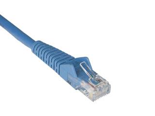 Tripp Lite 2ft Cat6 Gigabit Snagless Molded Patch Cable Rj45 M/m Blue