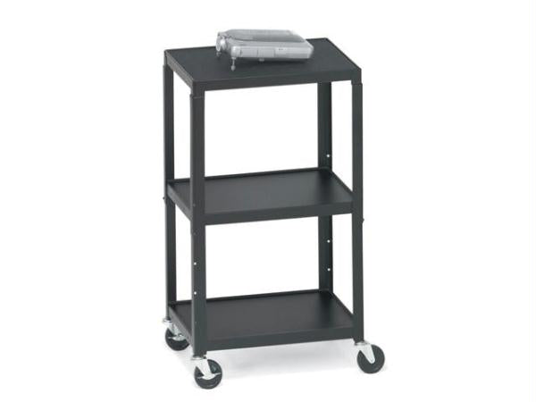 Bretford Av Cart, Adj Top Shelf, 4 Casters