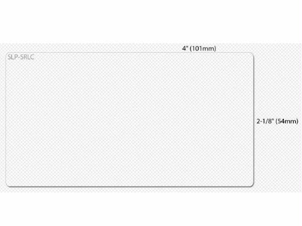 Seiko Instruments Usa, Inc. Clear - Label Width: 3 31/32 Label Length: 2 1/8 - Works With Slp620, Slp650, Sl