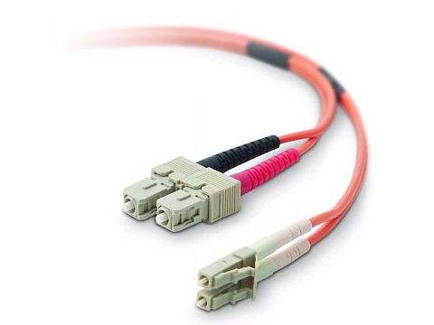 Belkin International Inc Patch Cable - Lc - Male - Sc - Male - 3.3 Ft - Fiber Optic - 62.5 / 125 Micron