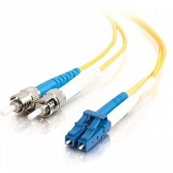 Legrand Dat C2g 30m Lc-st 9/125 Os1 Duplex Singlemode Pvc Fiber Optic Cable - Yellow