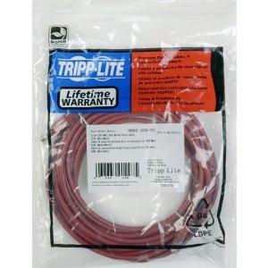 Tripp Lite 3ft Cat5e / Cat5 350mhz Molded Patch Cable Rj45 M/m Red 3ft