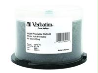 Verbatim Americas Llc Disc, Dvd+r, 4.7gb, 16x, Wht Ij Hub Printabledatalifeplus, 50/pk