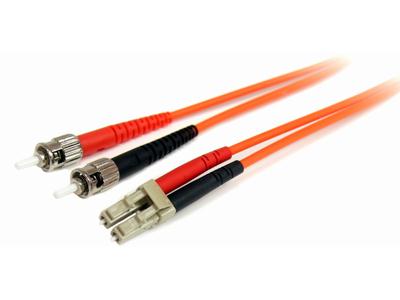 Startech 3m Fiber Optic Cable - Multimode Duplex 62.5/125 Lszh Fiber Jumper Cord - Lc/st
