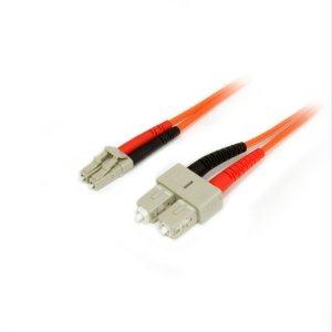 Startech 2m Fiber Optic Cable - Multimode Duplex 50/125 - Lszh Fiber Jumper Cord - Lc/sc