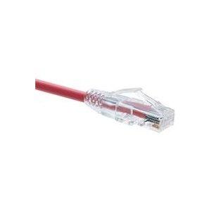 Unc Group Llc Unc Group 10 Foot Cat6 Snagless Clearfit Patch Cable Red - Cat6 Patch Cable Cat