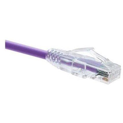Unc Group Llc Unc Group 20 Foot Cat6 Snagless Clearfit Patch Cable Purple - Cat6 Patch Cable