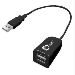 Siig, Inc. Compact 2-port Usb 2.0 Hub - 480 Mbps - External
