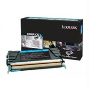 Lexmark C746a1cg Cyan Return Program Toner Cartridge For Use In C746,748 Estimat