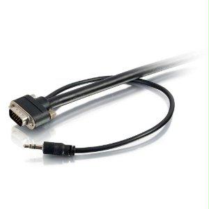 C2g 15ft Select Vga + 3.5mm Stereo Audio A/v Cable M/m - In-wall Cmg-rated