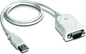 Trendnet Inc Usb To Serial Converter - Connect A Rs-232 Serial Device Such As A Modem To A Us