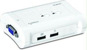 Trendnet Inc 2-port Usb Kvm Switch Kit (include 2 X Kvm Cables)