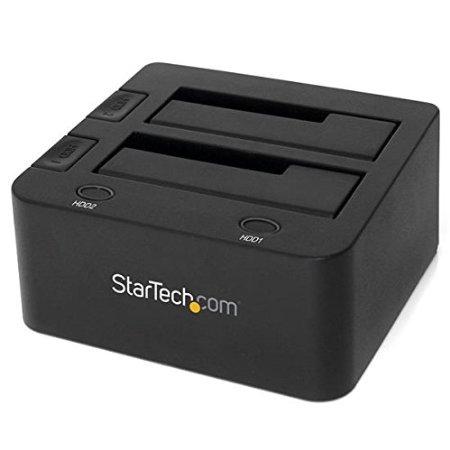 Startech Dual-bay Hard Drive Dock For 2.5 / 3.5 Sata Drives; Sata Iii (6.0 Gbps) Hdd/ssd