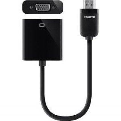 Belkin International Inc Adapter,hdmi,hdmi-m Vga-f W/3.5mm Audio