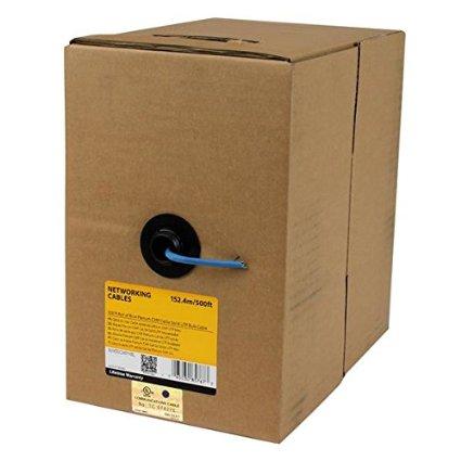 Startech 500 Ft. Blue Utp Cat5e Cable For 1000 Mbps Networks - High-quality Copper Conduc