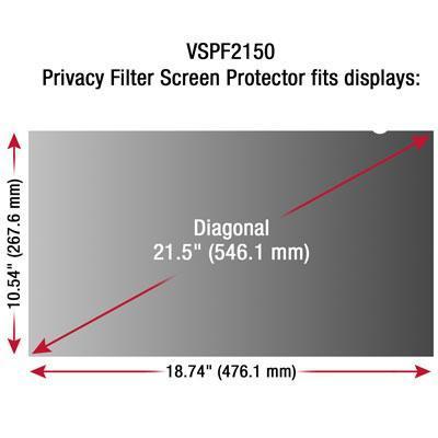 Viewsonic Vspf2150 Viewsonic 21.5 Privacy Filter