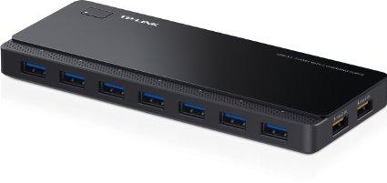 Tp-link Usa Corporation 7 Ports Usb 3.0 Hub With 2 Power Charge Ports (2.4a Max), Desktop, A 12v/4a Powe