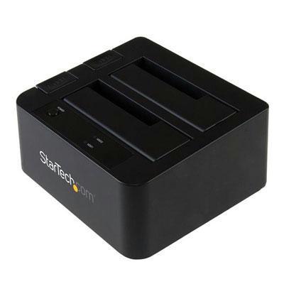 Startech Dual-bay Hard Drive Dock For 2.5 / 3.5 Sata Drives; Sata Iii (6.0 Gbps) Hdd/ssd