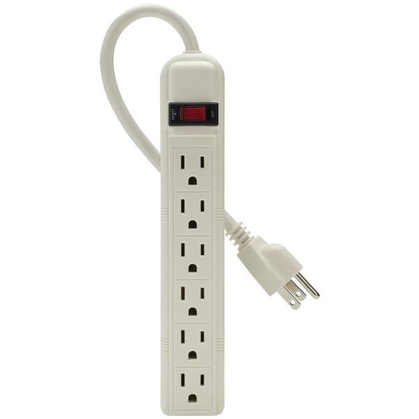 Belkin International Inc 6out;3 Cord;platic Pwr Strip;display Pck