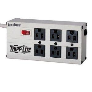 Tripp Lite Isobar Surge Protector Metal 6 Outlet 6feet Cord 3330 Joules