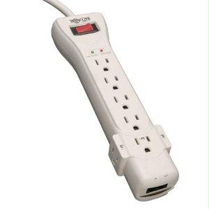 Tripp Lite Surge Protector Power Strip 120v 7 Outlet Rj11 15feet Cord 2520 Joules