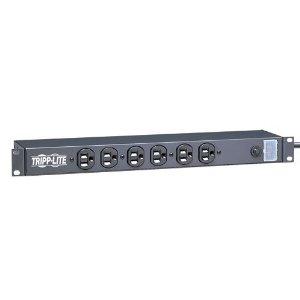 Tripp Lite Power Strip Rackmount Metal 120v 5-15r 12 Outlet 15feet Cord 1urm