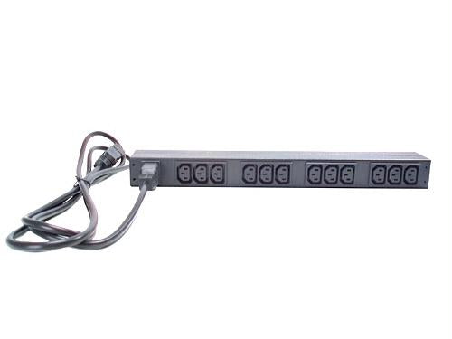 Apc By Schneider Electric Basic Rack 1u - Power Distribution Strip - Rack-mountable - Ac 208/230 V - 12 X