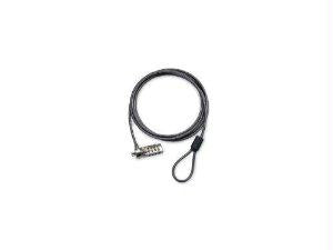 Targus Pa410s-25 Defcon T-lock Serialized Combo Cable Lock - 25 Pack - Metallic