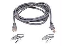 Belkin International Inc 7ft Cat6 Snagless Patch Cable, Utp, Gray Pvc Jacket, 23awg, 50 Micron, Gold Plat