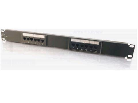 C2g 12-port 110 Type Cat5e Patch Panel