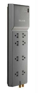 Belkin International Inc 3550joule/tel/dss $200kconnected Equip Warrantee, 12ftcrd / 8 Outlet/sftcov/cblm