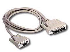 C2g Modem Cable - Female Left Gender - Male Right Gender - Db25 Right Connector - Db