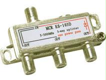 C2g High-frequency 3-way Splitter
