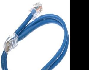 Belkin International Inc 2ft Cat5e Patch Cable, Utp, Blue Pvc Jacket, 24awg, T568b, 50 Micron, Gold Plate