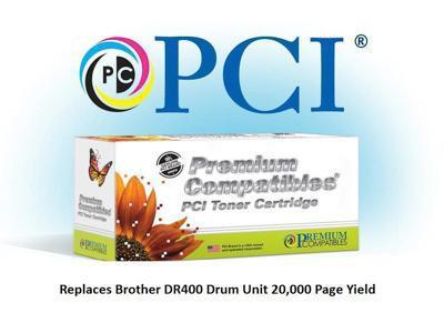 Pci Brand Compatible Brother Dr400 Drum Unit 20k Pg Yld For Brother Dcp1200, 140