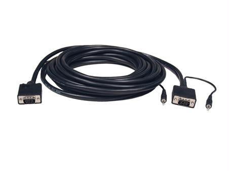 Tripp Lite 50ft Vga Coax Cable W/ Audio/rgb 3.5mm