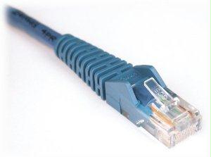 Tripp Lite 10ft Cat5e / Cat5 Snagless Molded Patch Cable Rj45 M/m Blue 10ft