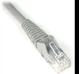 Tripp Lite 14ft Cat6 Gigabit Snagless Molded Patch Cable Rj45 M/m Gray