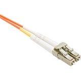 Unc Group Llc 10 Meter St-st Om2 1gig Fiber Optic Cable, Orange, Ofnr, 50/125 Fiber, Multimode