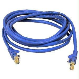Belkin International Inc 40ft Cat5e Snagless Patch Cable, Utp, Blue Pvc Jacket, 24awg, T568b, 50 Micron,
