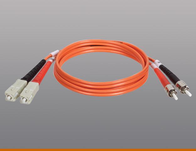 Tripp Lite 3m Duplex Multimode 62.5/125 Fiber Optic Patch Cable Sc/st 10ft 3 Meter