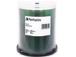 Verbatim Americas Llc 100pk Cd-r 80min 700mb 52x  Shiny Silv
