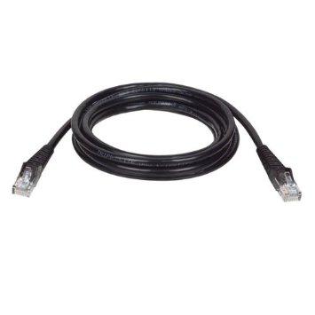 Tripp Lite 30ft Cat5e / Cat5 Snagless Molded Patch Cable Rj45 M/m Black 30ft