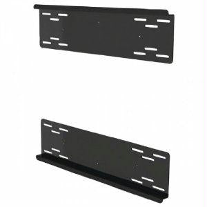 Peerless Industries Metal Stud Wall Plate For Large Sa - Glossy Black - Metal -  Maximum Load Capaci