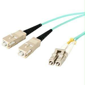 Startech 1m (3ft) Lc/upc To Sc/upc Om3 Multimode Fiber Optic Cable, Full Duplex 50/125m Z